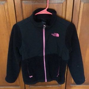 Girls northface fleece
